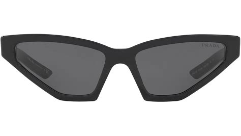 prada sunglasses pr 12vs 57|Prada PR 12VS 1AB5S0 57 Prada 57 mm Black Sunglasses.